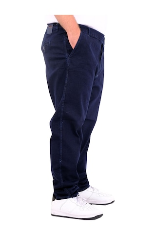 Mode Xl Büyük Beden Erkek Kot Pantolon Yan Cep Chıno 18880 Lacivert Lacivert