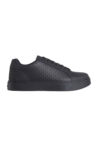 Calvin Klein Jeans Erkek Classic Cupsole Lace Up Aop Ayakkabı Ym0ym014310gj Siyah