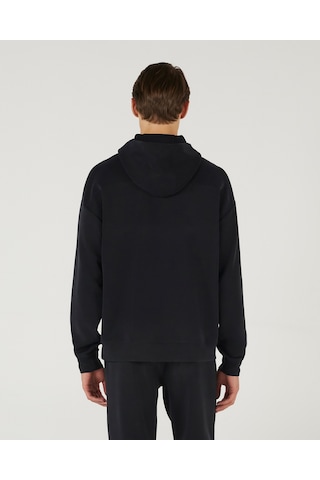 Skechers M Soft Touch Hoodie Sweatshirt Erkek Siyah Sweatshirt S242156-001 Siyah