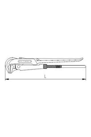 İzeltaş 2201 Maşalı Boru Anahtarı 760Mm 4''