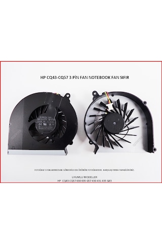 HP Uyumlu Compaq Presario Cq57-375St (Qj056Ea) Fan İşlemci Fanı Nf14