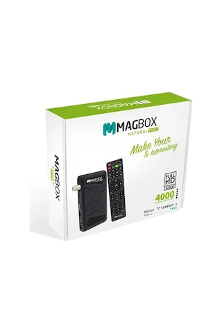 Magbox Natural Plus Tkgs'Li Youtube Usb Mini Full Hd Uydu Alıcı
