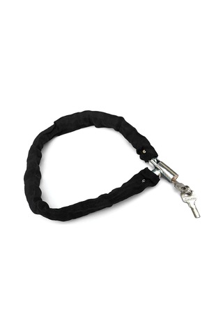 Symbee Dayanıklı Çelik Zincir Kilit - Bisiklet, Motosiklet Ve Scooter İçin Kırılmaz Çelik Kilit - 80cm Uzunluk - 2 Anahtarlı