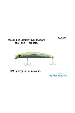 Fujın Super Minnow 11.5cm 18gr Maket Balık 110 Tequila Halo