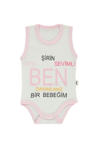 Civil Baby Bebek Çıtçıtlı Badi 1-18 Ay Pembe 147672376y31 Pembe