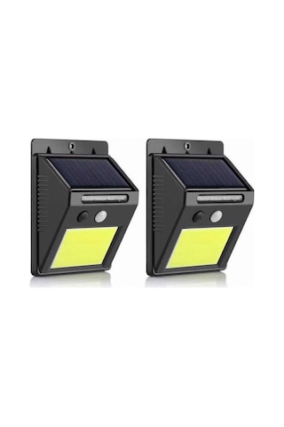 Güneş Enerjili Dış Mekan Lambası 180 Led Pır Hareket Sensörlü - 498
