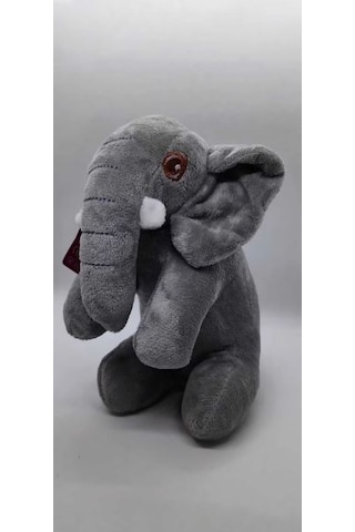 Fil Pelüş Gri Renk 15cm