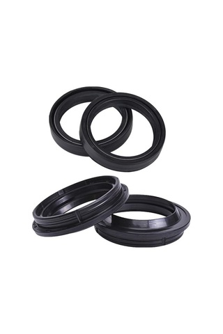 Ganzhoushop Yağ X X Ve Toz Suntek Siyah Ön Mv Mm Kiti Keçesi Keçesi Için F4 Çatal Agusta 63 50 11 İx Siyah