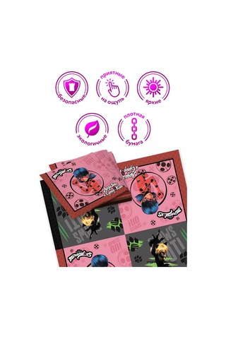 Nd Plej Ledi Bug Ve Süper Kedi Üç Katlı Kağıt Mendiller 33 33, 20 218474342 20