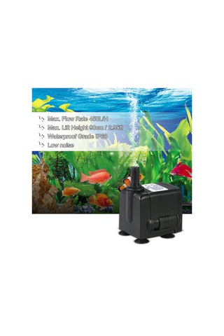 Water Strider 450 L - H 6 W Akvaryum İçin Masaüstü Dalgıç Su Pompası