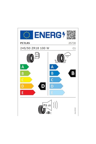 Petlas 245/45 ZR18 100W Rf Veloxsport PT741 Yaz Lastiği 2024