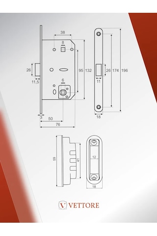 Vettore Manyetik Dil Kilidi