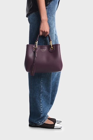 Emporio Armani Logolu Çıkarılabilir Askılı Çanta Kadın Çanta Ew000361 Af12036 Ma149 Mürdüm