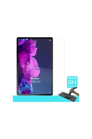 Microsonic Lenovo Uyumlu Tab P11 TB-J606L Tempered Glass Cam Ekran Koruyucu
