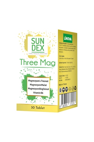 SUNDEX Three Mag 30 Tablet