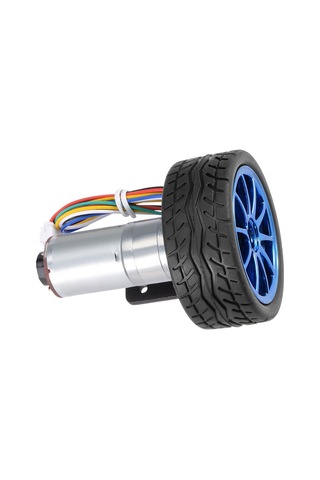 Dianziye Jga25-371 12v 100rpm Azaltma Motoru Seti - Akıllı Araçlar, Robotlar İçin Dayanıklı Metal Dişliler Ve Tamamen Kapalı Yapı