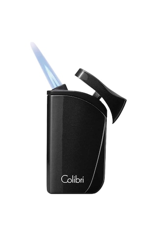 Colibri Falcon Metalik Siyah Puro Çakmağı