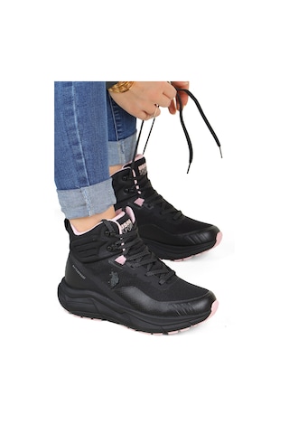 U.s. Polo Assn. Gerrard Hı Wmn Su Geçirmez Kadın Bot 867800000692 01 Siyah Siyah