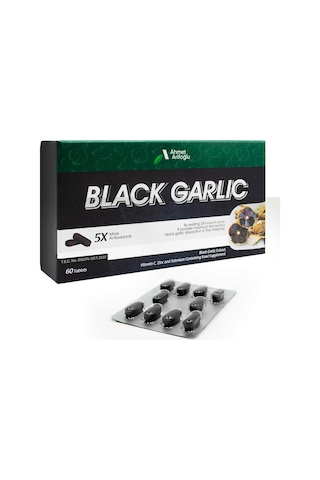 Ahmet Arifoğlu Siyah Sarımsak (Black Garlic) 60 Tablet