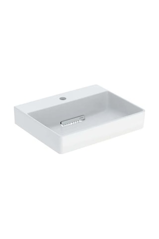 Geberit One Çanak Lavabo Yatay Çıkış 50 x 40 Batarya Delikli