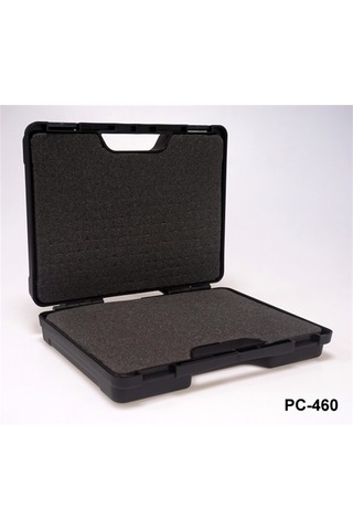 PC-460 Siyah - Perforeli Sünger ve Plastik Çanta  337 x 275 x 83