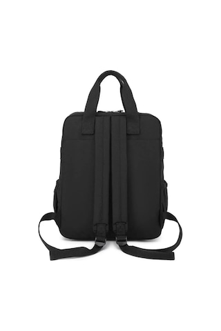 Smart Bags Büyük Boy Krinkıl Kumaş Sırt Çantası-2022-1175 Siyah