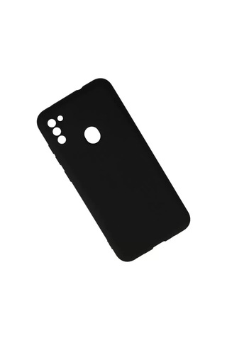 Newface Samsung Galaxy Uyumlu A11 Kılıf Nano İçi Kadife Silikon - Siyah Belirtilmemiş Belirtilmemiş