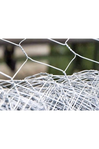 100 Cm, 7X7 Göz Aralıklı Örgülü Çit Teli 1,1 Mm Kalınlığında
