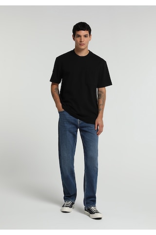 Colin's Colins Relaxed Fit Yuvarlak Yaka Düz Erkek Siyah Kısa Kol Tişört Cl1080498 Q1.v2 Blk