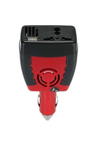 Supermarket1 150w Dc 12v Ac 220v Araba Invertörü, Otomatik Adaptör, Sigara İle Kullanılabilir