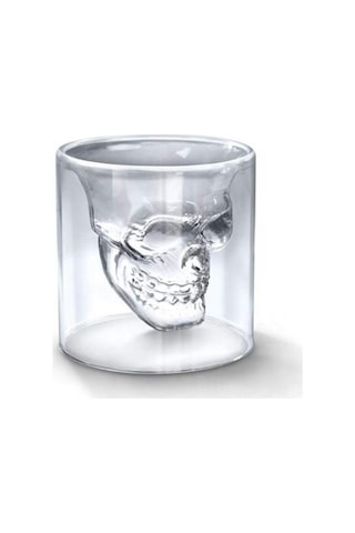 Çiftcıdarlı Kurukafa Viski Bardak 150 Ml Renksiz