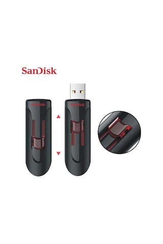 Sandisk Cruzer Glide 64gb Usb 3.0 Usb Bellek Sdcz600-064g-g35