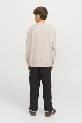 Jack & Jones Jjtaka Sweat Crew Neck Jn Krem Erkek Çocuk Sweatshirt 000000000102257562 Bej