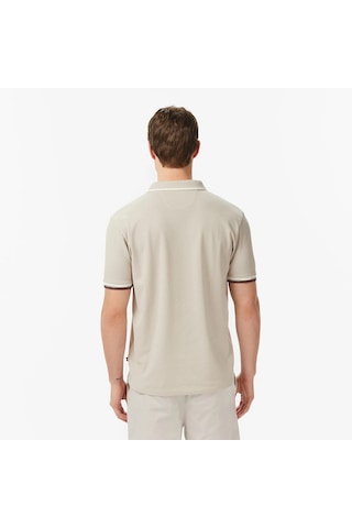Nautica Regular Fit Polo Yaka Erkek T-shirt K65354t Bej