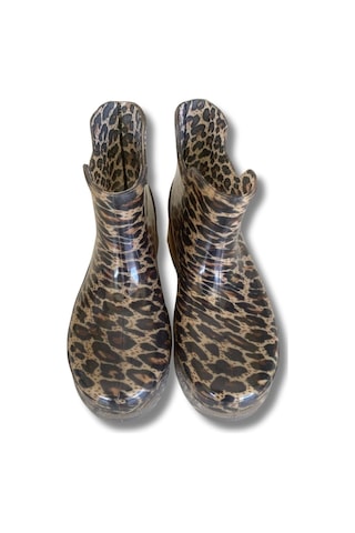 Potin Kadın Yağmur Botu 36-40 Leopar Leopar