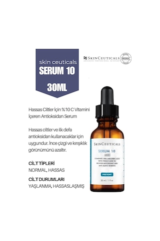 İnce Çizgiler Ve Kırışıklık Görünümü Gibi Erken Yaşlanma Belirtilerini Azaltılcı Serum10 30 Ml