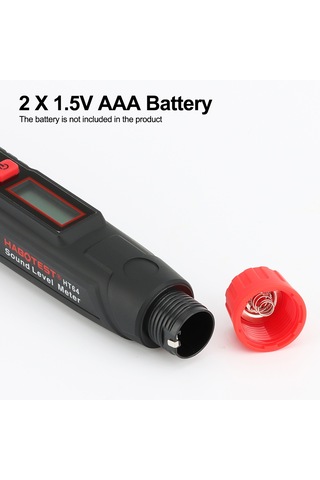 Springsun Habotest Ht64 Mini Ses Seviyesi Ölçer Desibel Ölçer Gürültü Dedektörü A-ağırlıklı Siyah Pil Yok
