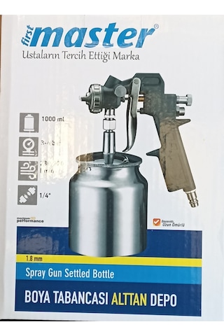 Master Boya Tabancası Alttan Depolu 1.8 MM