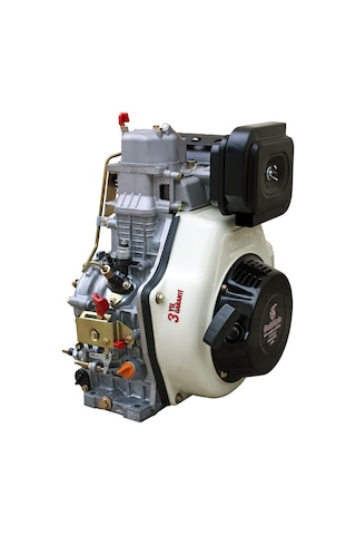 Goldmoto Gm186fae-g3 Dizel Motor 10 Hp Marşlı Krank Mili Konik Orta
