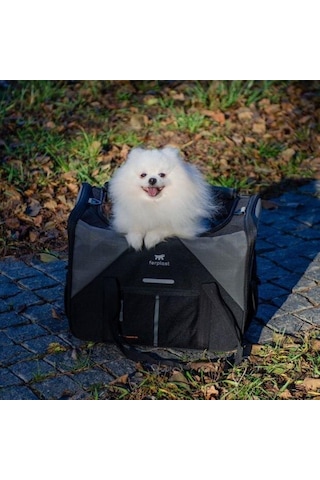 Ferplast Voyager 450 Kedi Ve Köpek Kumaş Taşıma Çantası Siyah 55x33x37 Cm