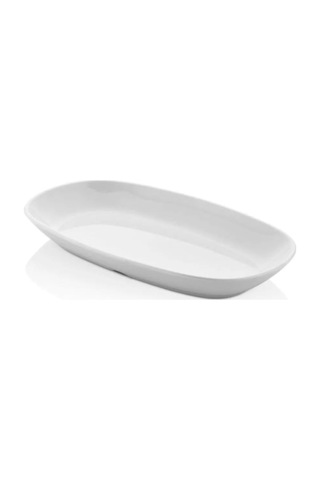 Biodata Jumbo Boy 33x20 Melamin Kayık Tabak Büyük Boy Salata Meze Sos Tabağı 2 Adet Duble İskender Tabağı Beyaz