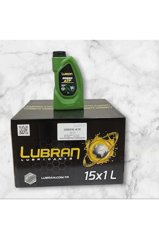 Lubran Yeşil Atf Amortisör Hidrolik Direksiyon Yağı 15 x 1 L