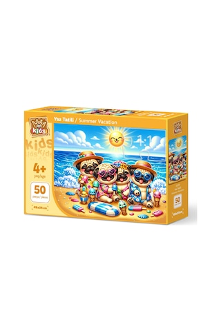 Art Çocuk Yaz Tatili 50 Parça Puzzle