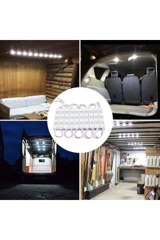 Teltree 12v 60 Led Ultra Parlak Araç İçi Aydınlatma Kit - Karavan, Tekne, Kampçı İçin Diğer