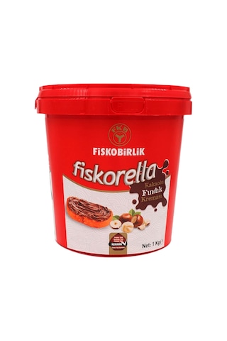 Fiskobirlik Fiskorella Kakaolu Fındık Kreması 1 KG Fiskobirlik Fiskorella Kakaolu Fındık Kreması 1 KG