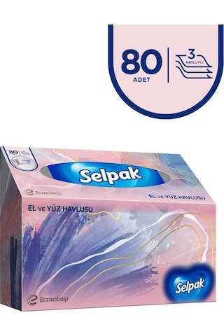 Selpak El ve Yüz Havlusu 80'li