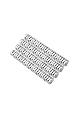 N52 100 Adet Yuvarlak Mini Mıknatıslar, 5 X 1 Mm, Saklama Kutulu, Nadir Toprak Ndfeb Kalıcı Mıknatıslar, Kendin Yap, Ofis, Duvar Panosu, Beyaz Tahta Ve Buzdolabı İçin Sku: Smg8690010330178