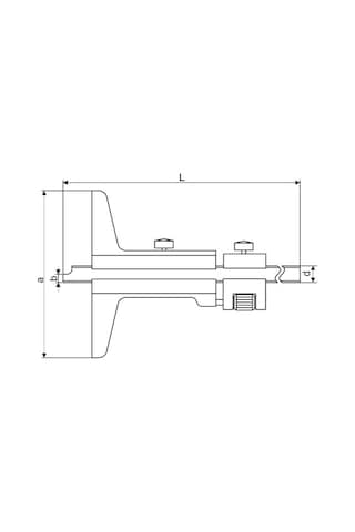 Fett 0-300mm Pld Ekonomik Tip Mekanik Derinlik Kumpası