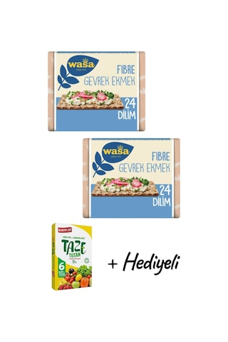 Fibre Gevrek Ekmek Diyet Ekmeği 270 Gr X 2 Adet
