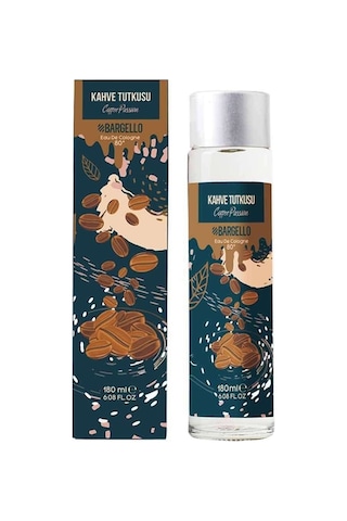 Kahve Tutkusu 180 Ml Cam Dökme Kapak Kolonya Edc